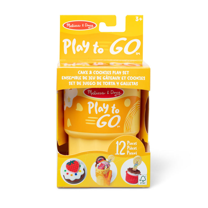 Melissa & Doug Play to Go Cake&Cookies Play Set