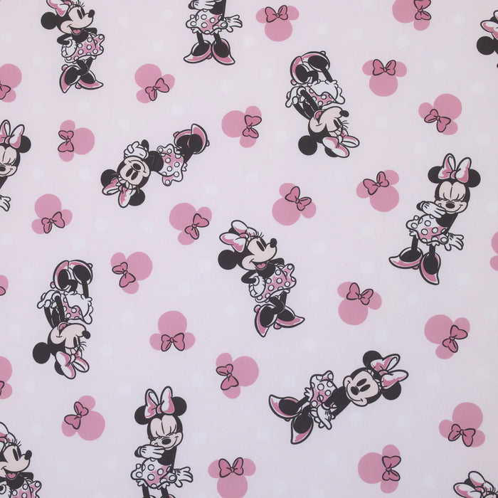 Disney Minnie Mouse Fitted Mini Crib Sheet
