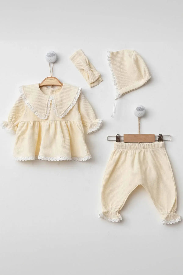 THA Dressing Lora Yellow Baby Dress Set