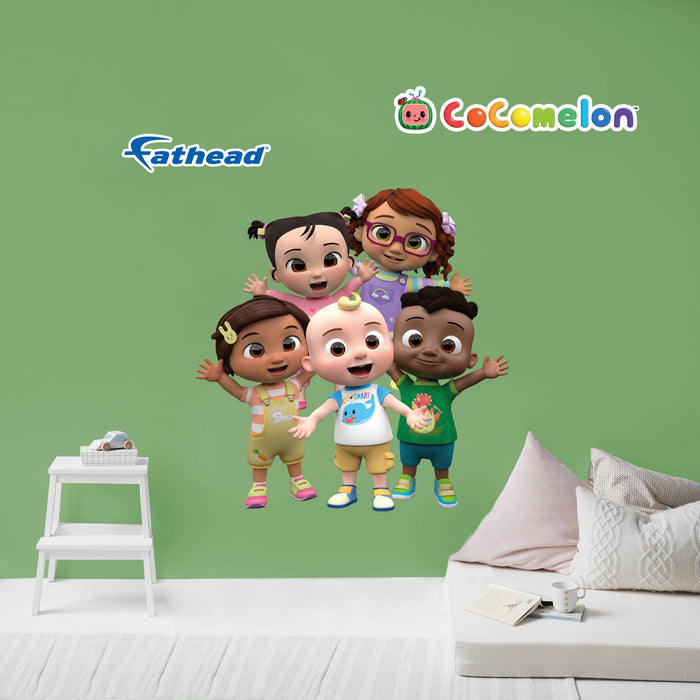 Fathead JJ & Friends RealBig - Officially Licensed CoComelon Removable Adhesive Decal