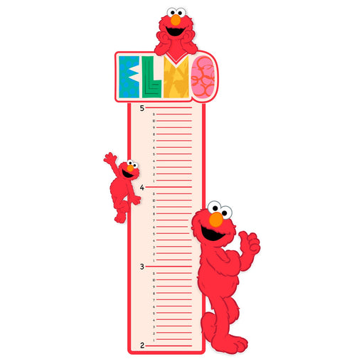 Fathead Elmo Growth Chart - Officially Licensed Sesame Street Removable Wall Adhesive Decal