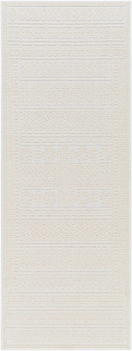 Hauteloom Bahar Cream Washable Area Rug