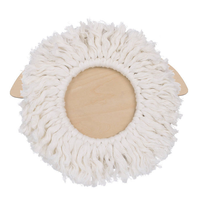 Little Love by NoJo Natural Wood Sheep Wall Décor
