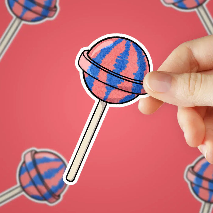 Stick With Finn Lollipop Sticker