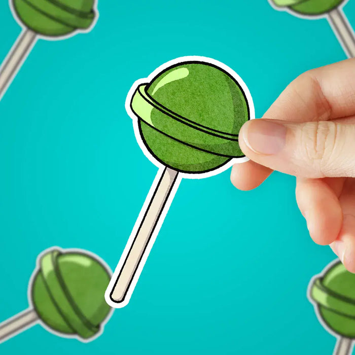 Stick With Finn Lollipop Sticker