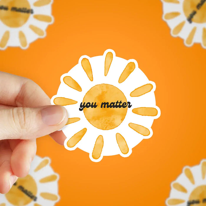 Stick With Finn You Matter Sticker