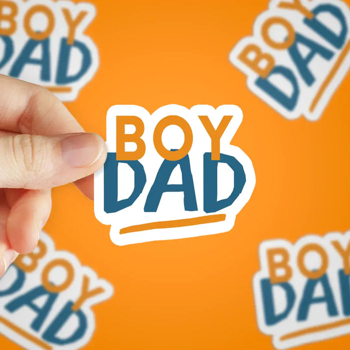 Stick With Finn Boy Dad Sticker