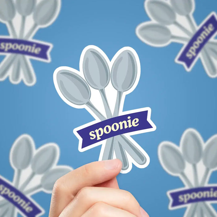 Stick With Finn Spoonie Sticker