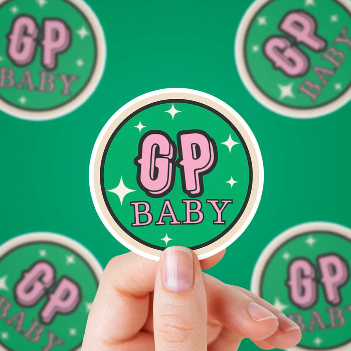 Stick With Finn GP Baby Sticker