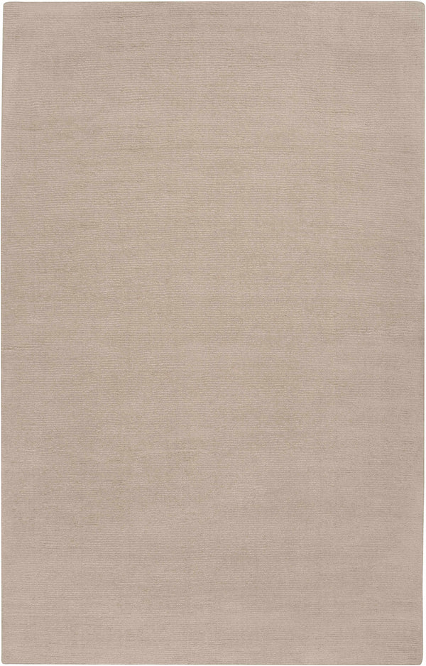 Hauteloom Brockton Solid Tan Wool Rug