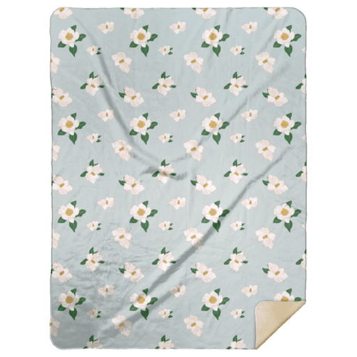 Little Hometown Magnolia Plush Throw Blanket 60x80