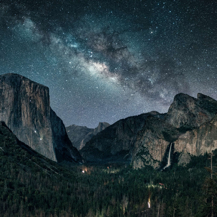 ElephantStock Stargazing At Yosemite Wall Art