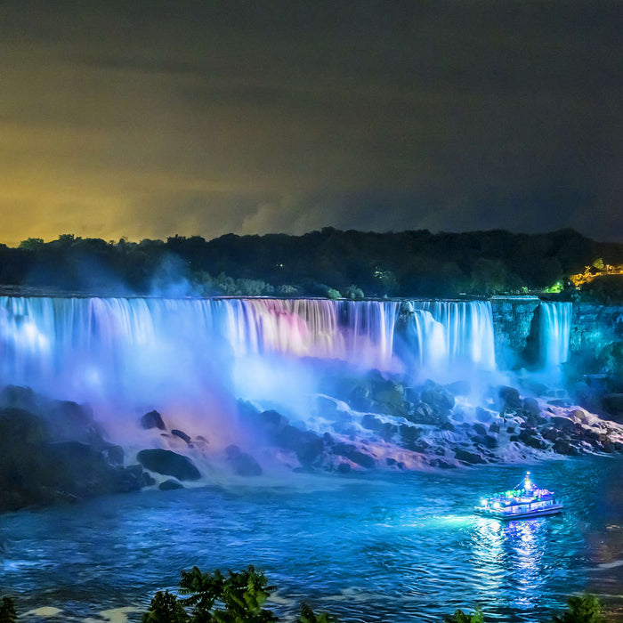 ElephantStock Colorful Niagara Falls Wall Art