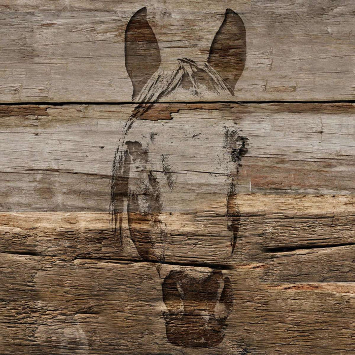 ElephantStock Rustic Horse Wall Art