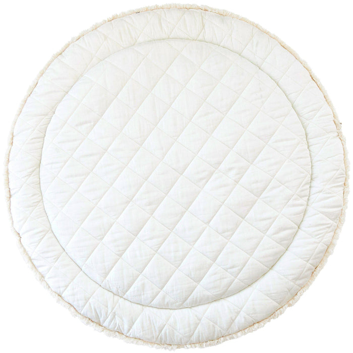 Makemake Organics Organic Baby Play Mat - Dotty and Ivory