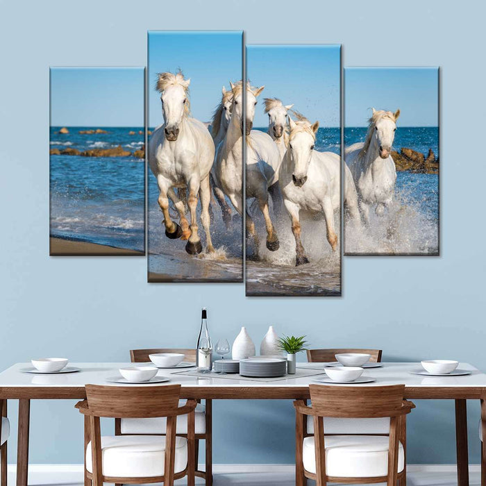 ElephantStock Camargue Horses Wall Art