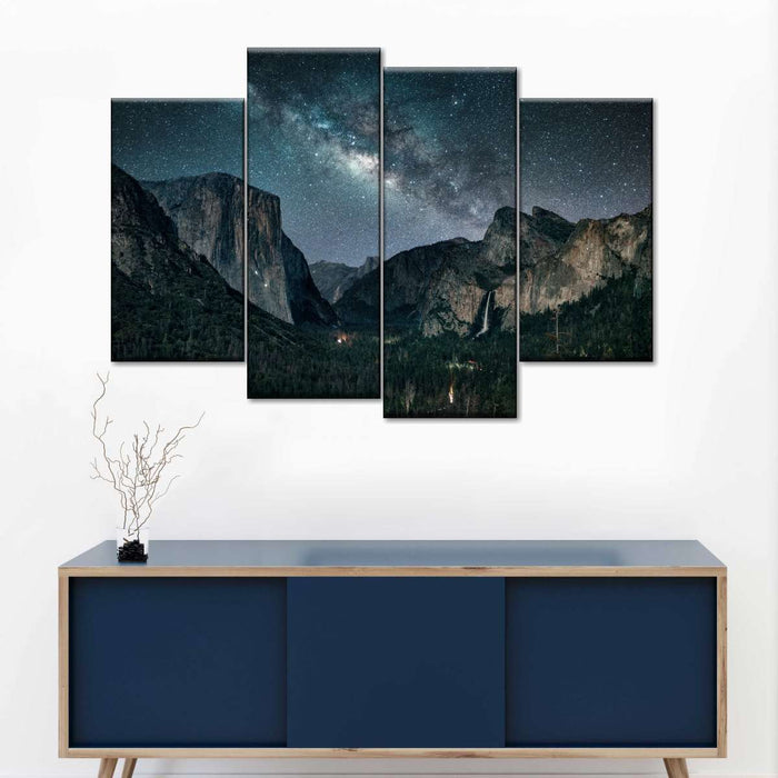 ElephantStock Stargazing At Yosemite Wall Art