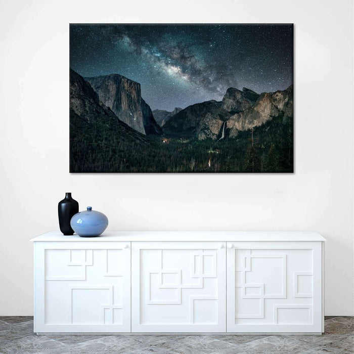 ElephantStock Stargazing At Yosemite Wall Art