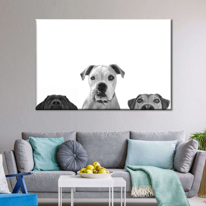 ElephantStock Curious Dogs Wall Art