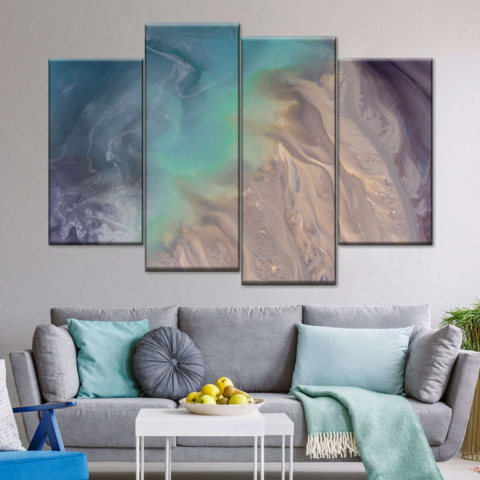 ElephantStock Abstract Coastal Wall Art