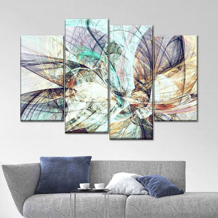 ElephantStock Colors In Abstract Wall Art