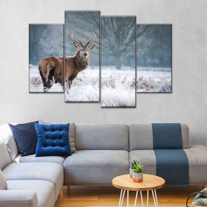 ElephantStock Deer Stare Wall Art