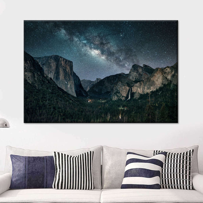 ElephantStock Stargazing At Yosemite Wall Art