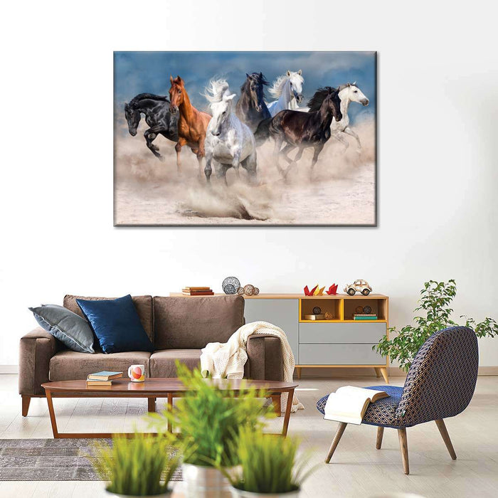 ElephantStock Running Horses Wall Art