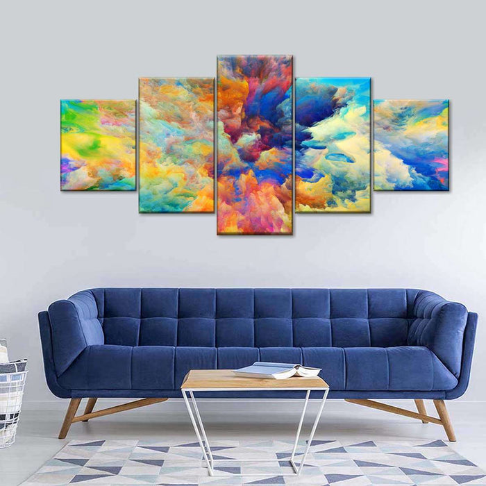 ElephantStock Abstract Clouds Wall Art