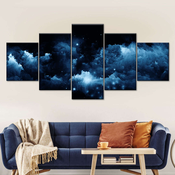 ElephantStock Starry Nighttime Sky Wall Art