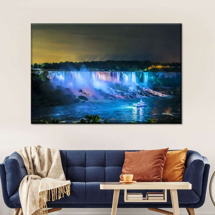 ElephantStock Colorful Niagara Falls Wall Art