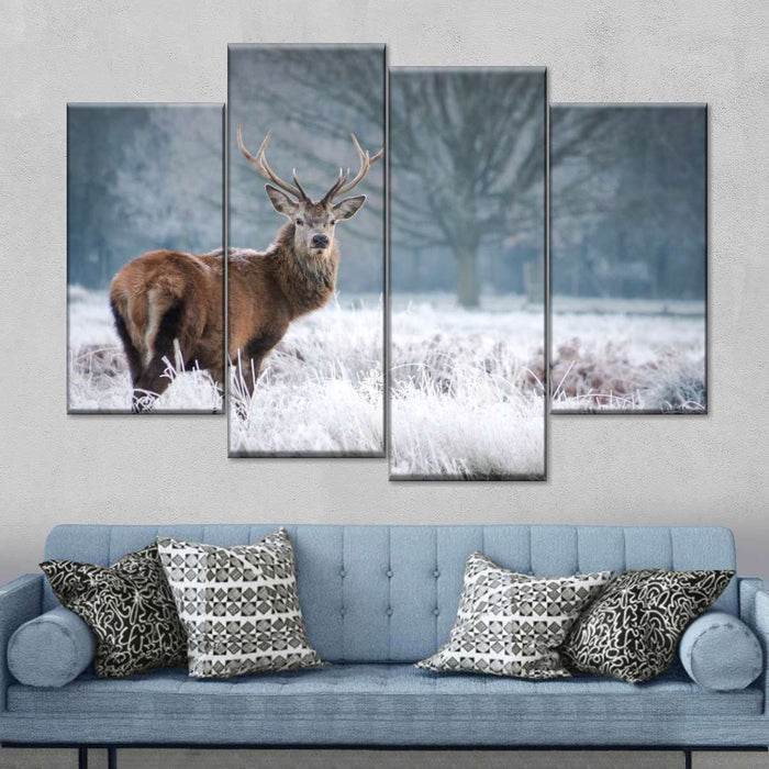 ElephantStock Deer Stare Wall Art