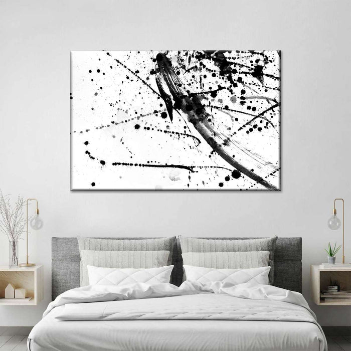 ElephantStock Abstract Black And White Wall Art