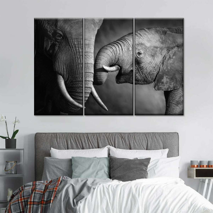 ElephantStock Elephant Affection Wall Art