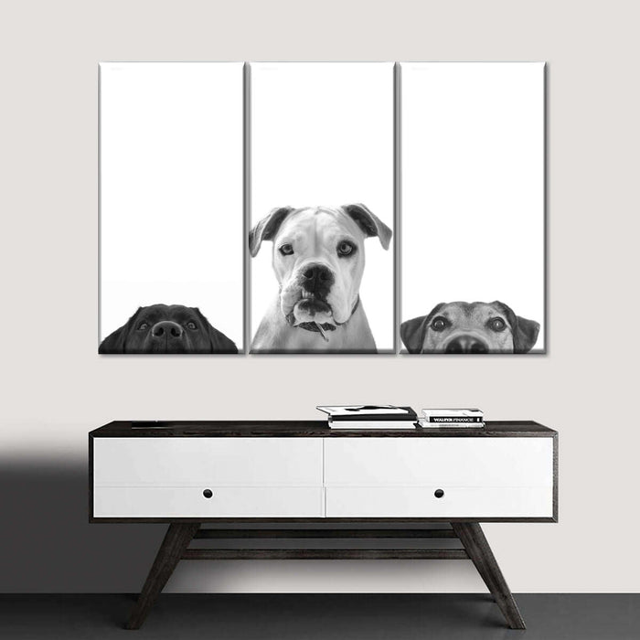 ElephantStock Curious Dogs Wall Art