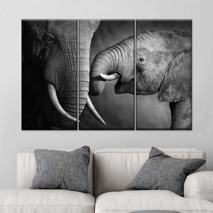 ElephantStock Elephant Affection Wall Art