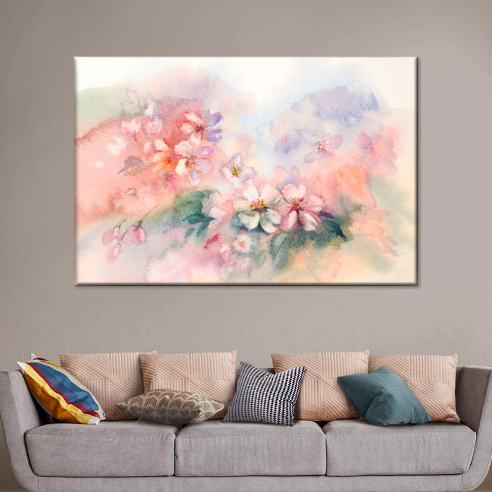 ElephantStock Abstract Cherry Blossom Wall Art