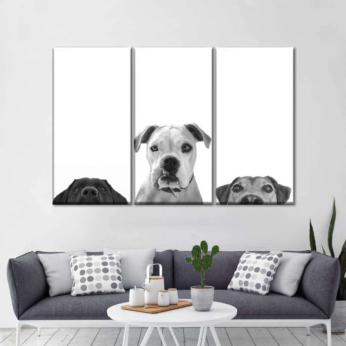 ElephantStock Curious Dogs Wall Art