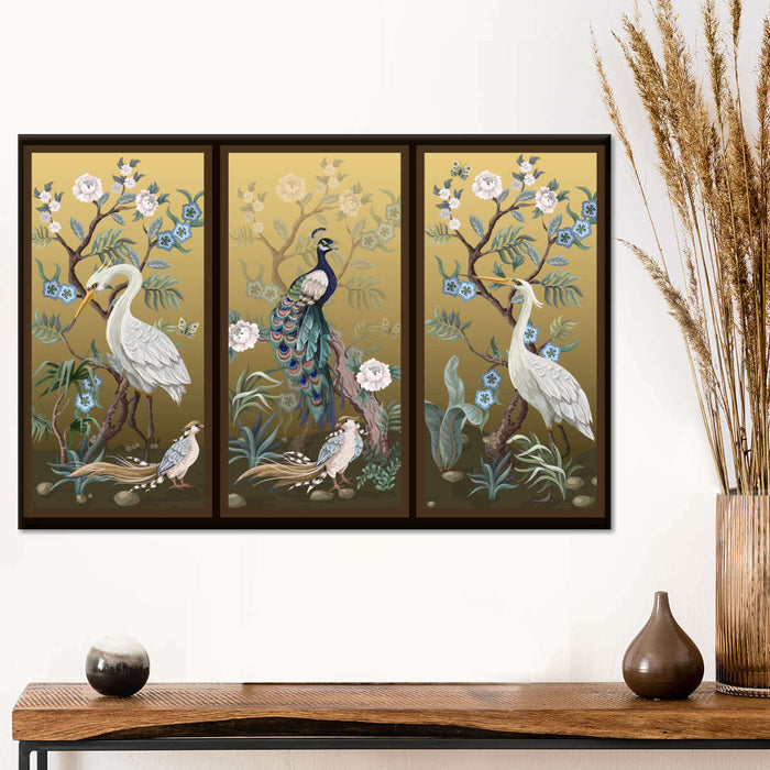 ElephantStock Elegant Birds Wall Art