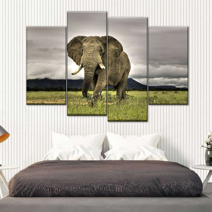 ElephantStock Elephant Landscape Wall Art