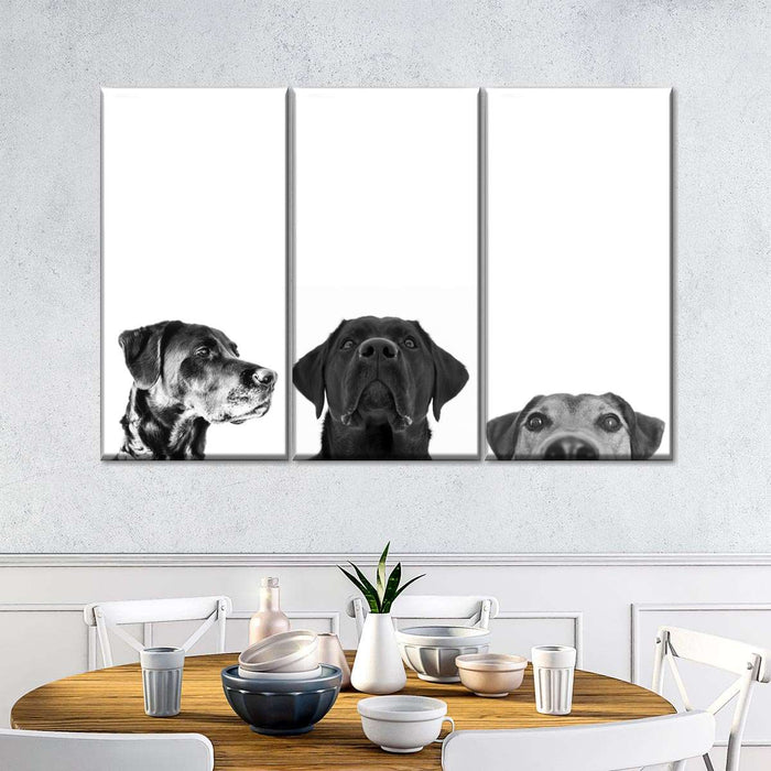 ElephantStock Adorable Puppies Wall Art