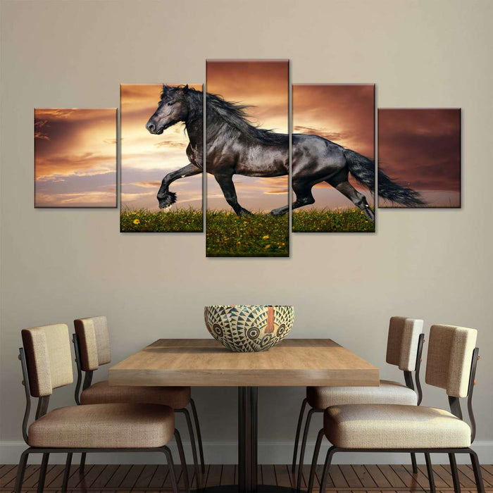 ElephantStock Baroque Horse Wall Art