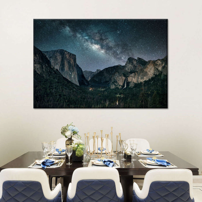 ElephantStock Stargazing At Yosemite Wall Art