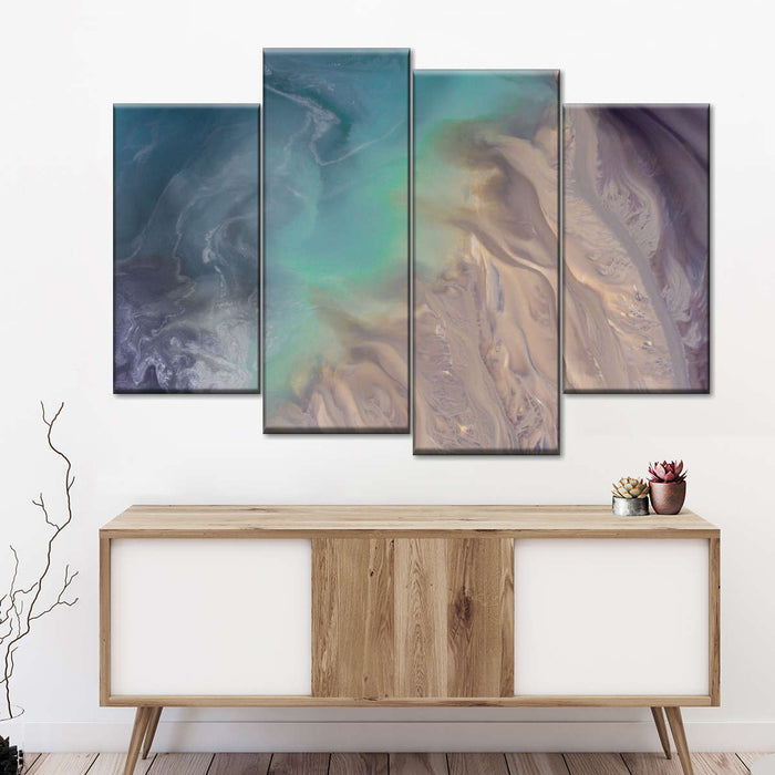 ElephantStock Abstract Coastal Wall Art