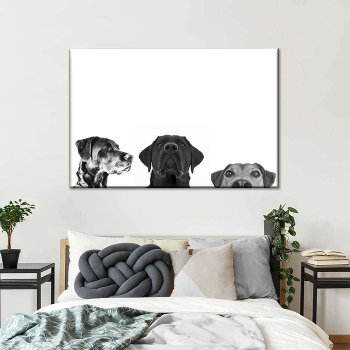 ElephantStock Adorable Puppies Wall Art