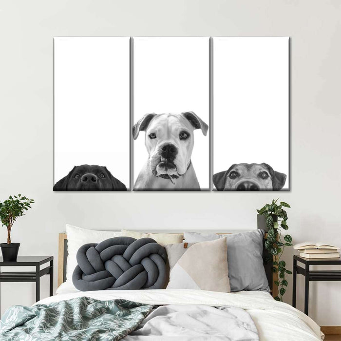 ElephantStock Curious Dogs Wall Art