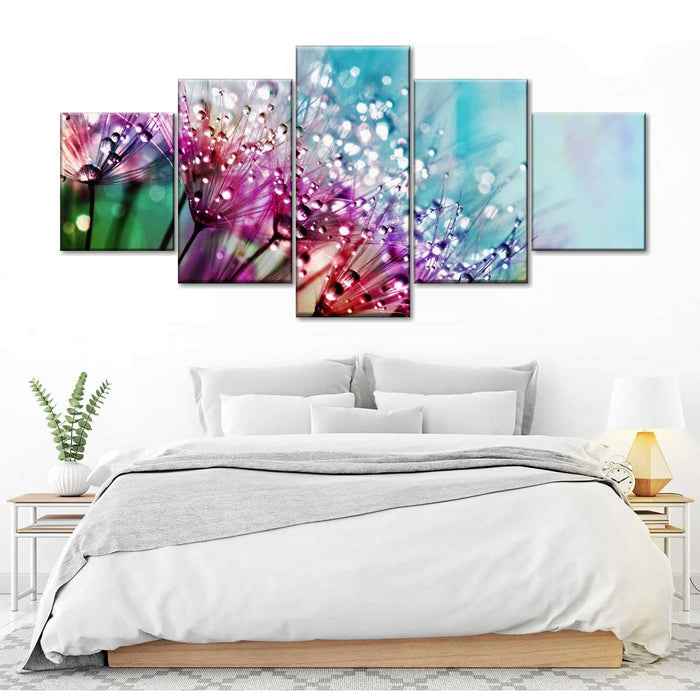 ElephantStock Colorful Dew Wall Art