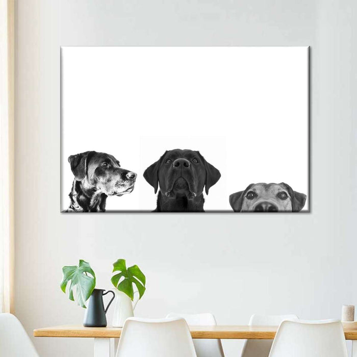 ElephantStock Adorable Puppies Wall Art