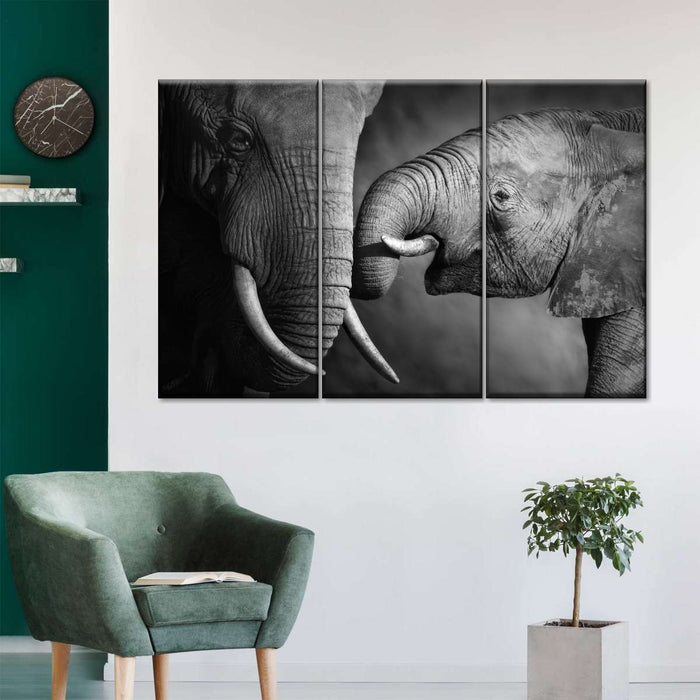 ElephantStock Elephant Affection Wall Art