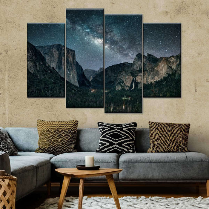 ElephantStock Stargazing At Yosemite Wall Art